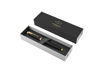 Picture of PARKER IM PREMIUM ROLLERBALL PEN - BLACK GOLD TRIM